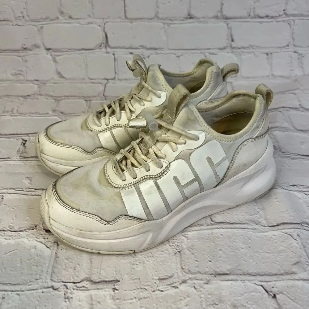 Ugg La Daze Sneakers White size 6.5